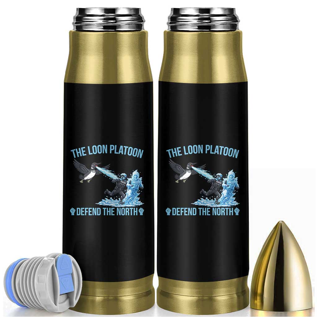 The Loon Platoon Defend The North Bullet Tumbler Minnesota Rebel Loon Resist