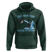 The Loon Platoon Defend The North Hoodie Minnesota Rebel Loon Resist