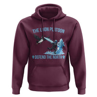 The Loon Platoon Defend The North Hoodie Minnesota Rebel Loon Resist