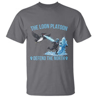 The Loon Platoon Defend The North T Shirt Minnesota Rebel Loon Resist