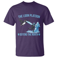 The Loon Platoon Defend The North T Shirt Minnesota Rebel Loon Resist