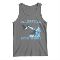 The Loon Platoon Defend The North Tank Top Minnesota Rebel Loon Resist