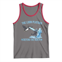 The Loon Platoon Defend The North Tank Top Minnesota Rebel Loon Resist