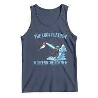 The Loon Platoon Defend The North Tank Top Minnesota Rebel Loon Resist