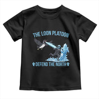 The Loon Platoon Defend The North Toddler T Shirt Minnesota Rebel Loon Resist