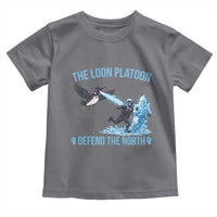 The Loon Platoon Defend The North Toddler T Shirt Minnesota Rebel Loon Resist