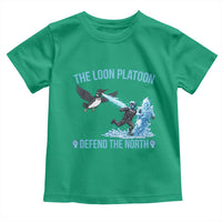 The Loon Platoon Defend The North Toddler T Shirt Minnesota Rebel Loon Resist