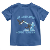 The Loon Platoon Defend The North Toddler T Shirt Minnesota Rebel Loon Resist