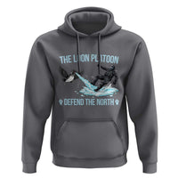 The Loon Platoon Defend The North Hoodie Minnesota State Bird Rebel