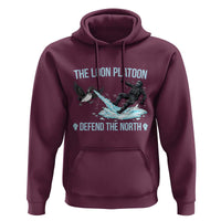 The Loon Platoon Defend The North Hoodie Minnesota State Bird Rebel