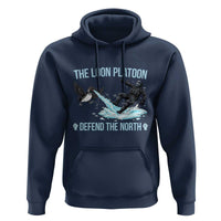 The Loon Platoon Defend The North Hoodie Minnesota State Bird Rebel