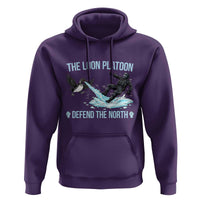 The Loon Platoon Defend The North Hoodie Minnesota State Bird Rebel