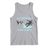 The Loon Platoon Defend The North Tank Top Minnesota State Bird Rebel
