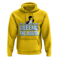 The Loon Platoon Defend The North Hoodie MN State Bird Loon Resistance