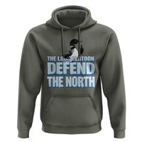 The Loon Platoon Defend The North Hoodie MN State Bird Loon Resistance