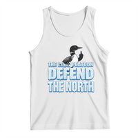 The Loon Platoon Defend The North Tank Top MN State Bird Loon Resistance