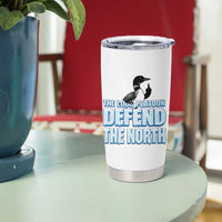 The Loon Platoon Defend The North Tumbler Cup MN State Bird Loon Resistance