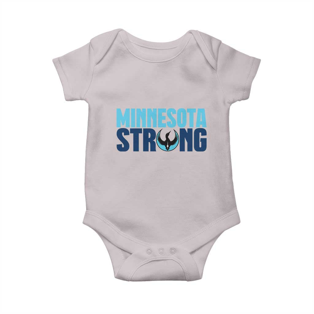 MN State Bird Loon Baby Onesie Minnesota Strong Pride