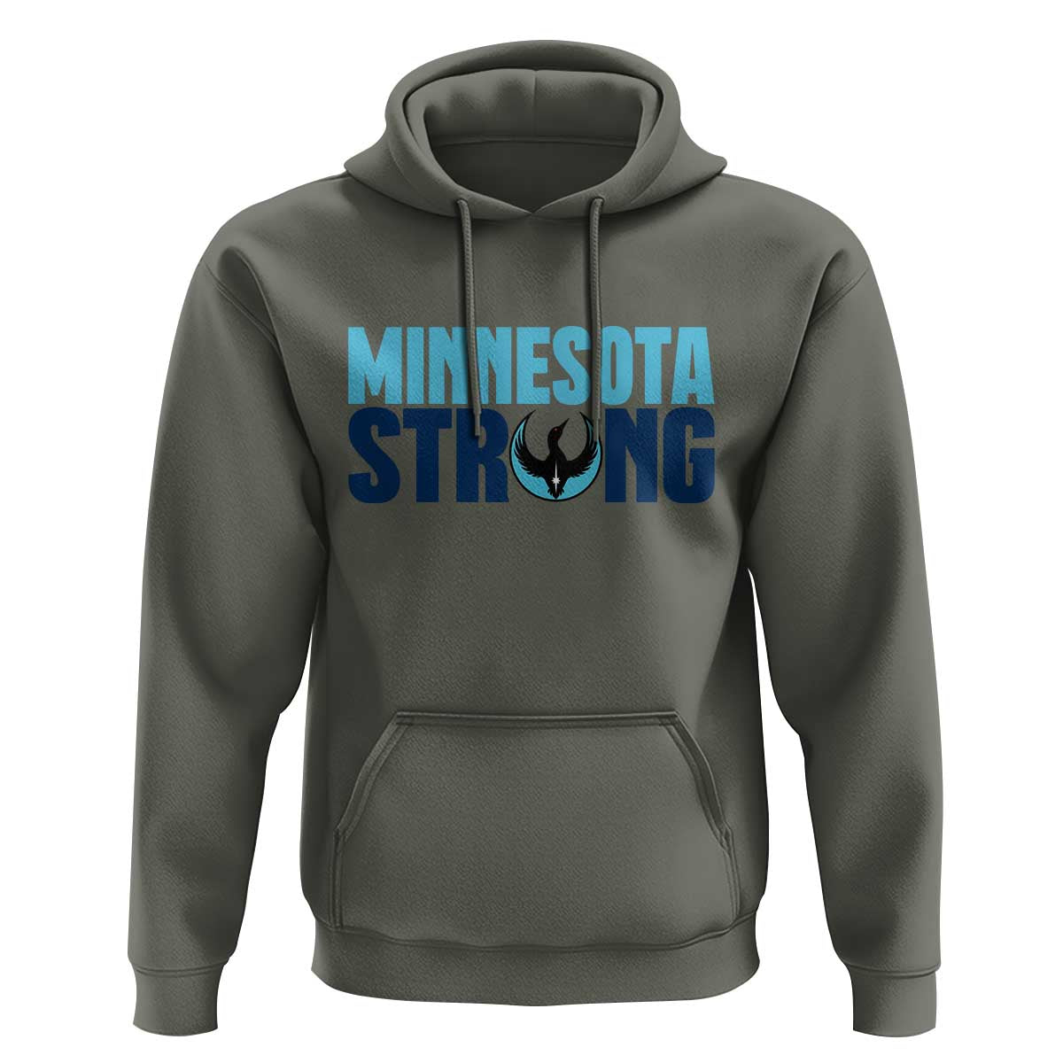 MN State Bird Loon Hoodie Minnesota Strong Pride