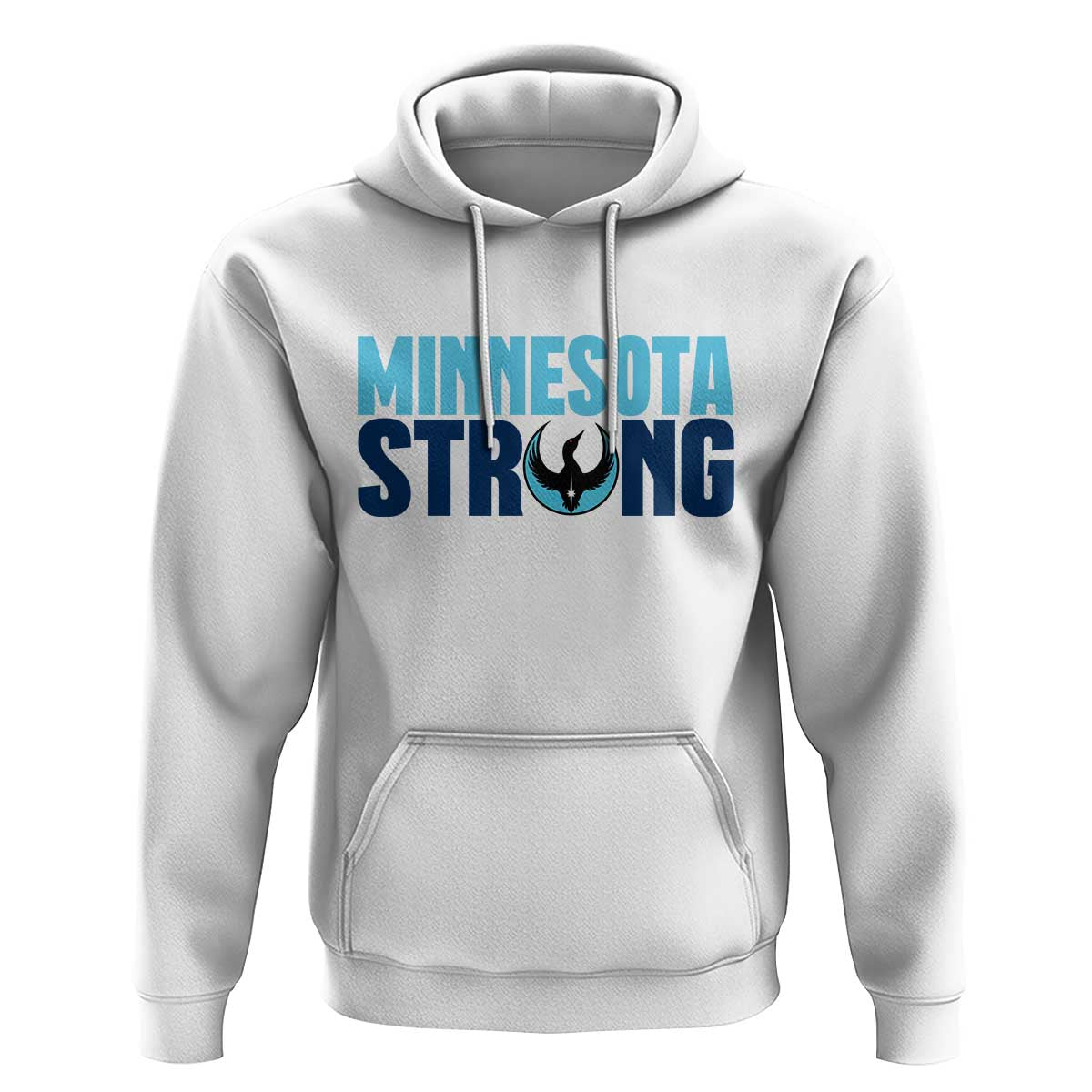 MN State Bird Loon Hoodie Minnesota Strong Pride