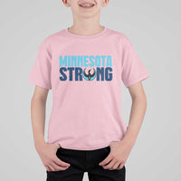MN State Bird Loon T Shirt For Kid Minnesota Strong Pride