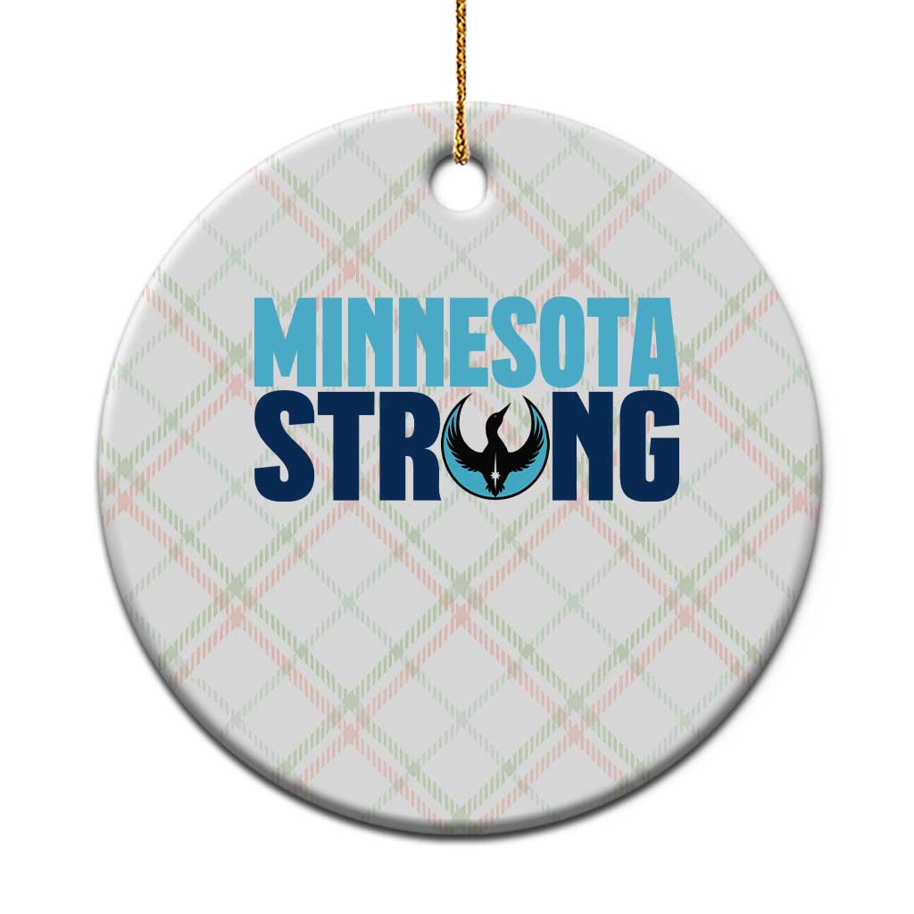 MN State Bird Loon Ceramic Ornament Minnesota Strong Pride