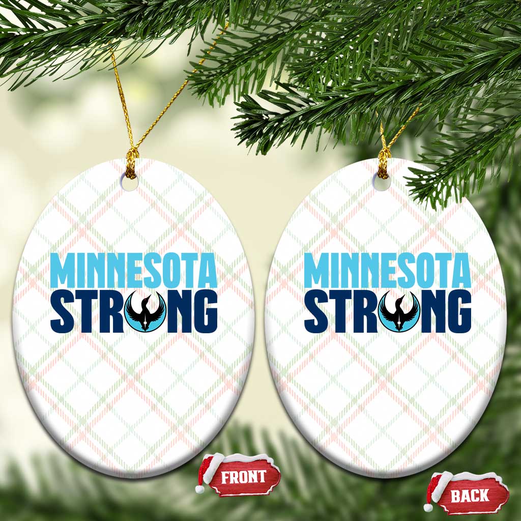 MN State Bird Loon Ceramic Ornament Minnesota Strong Pride