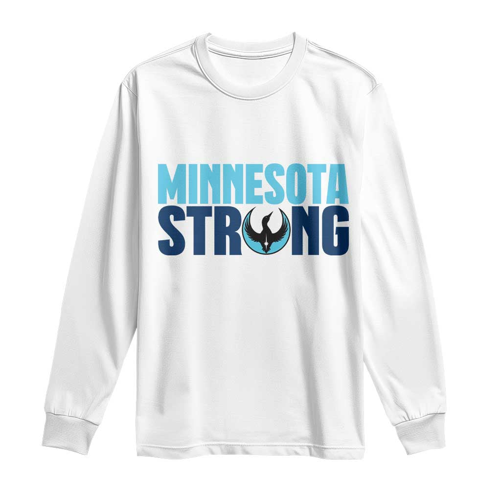 MN State Bird Loon Long Sleeve Shirt Minnesota Strong Pride