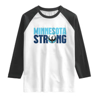 MN State Bird Loon Raglan Shirt Minnesota Strong Pride