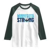 MN State Bird Loon Raglan Shirt Minnesota Strong Pride