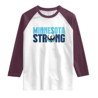MN State Bird Loon Raglan Shirt Minnesota Strong Pride