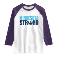 MN State Bird Loon Raglan Shirt Minnesota Strong Pride