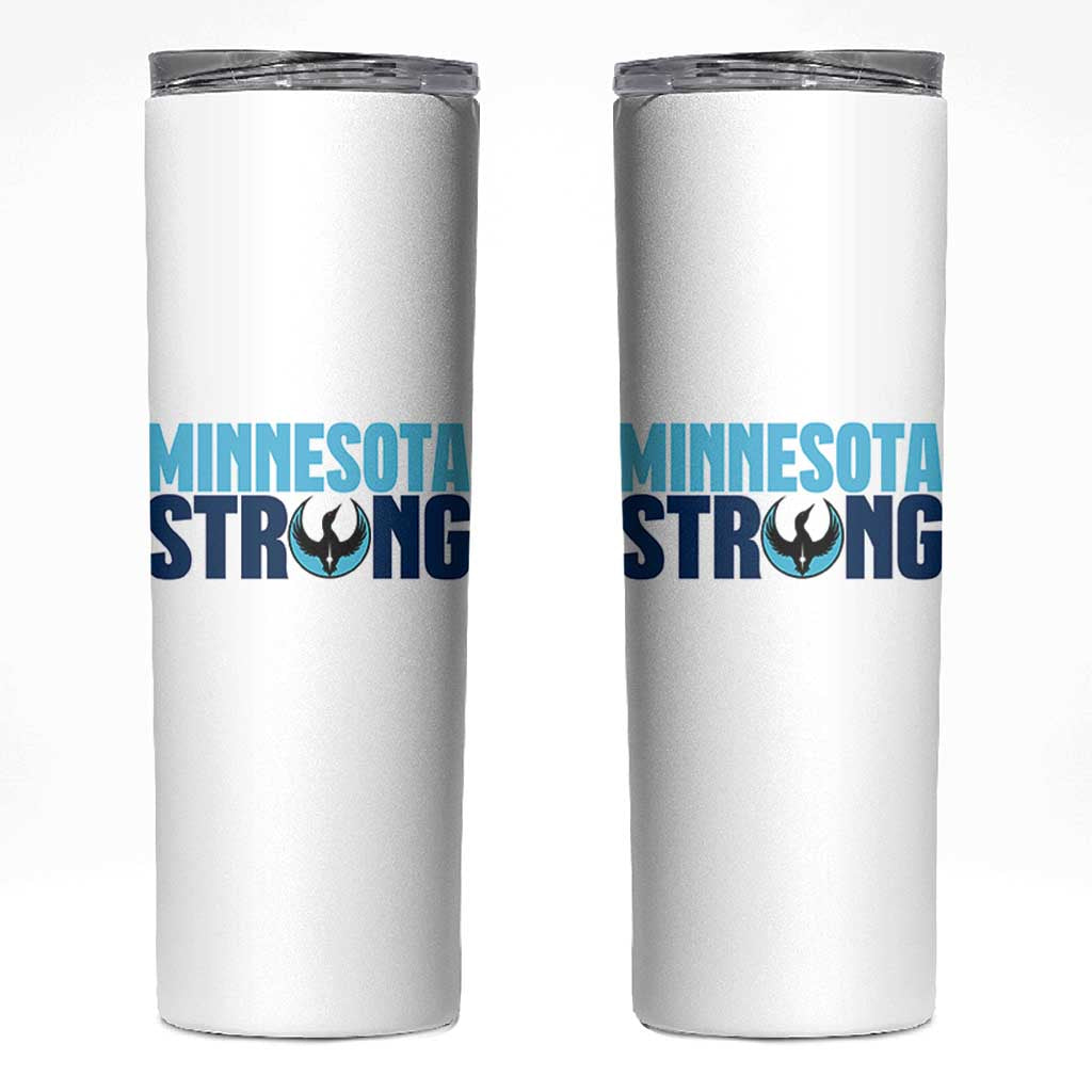 MN State Bird Loon Skinny Tumbler Minnesota Strong Pride