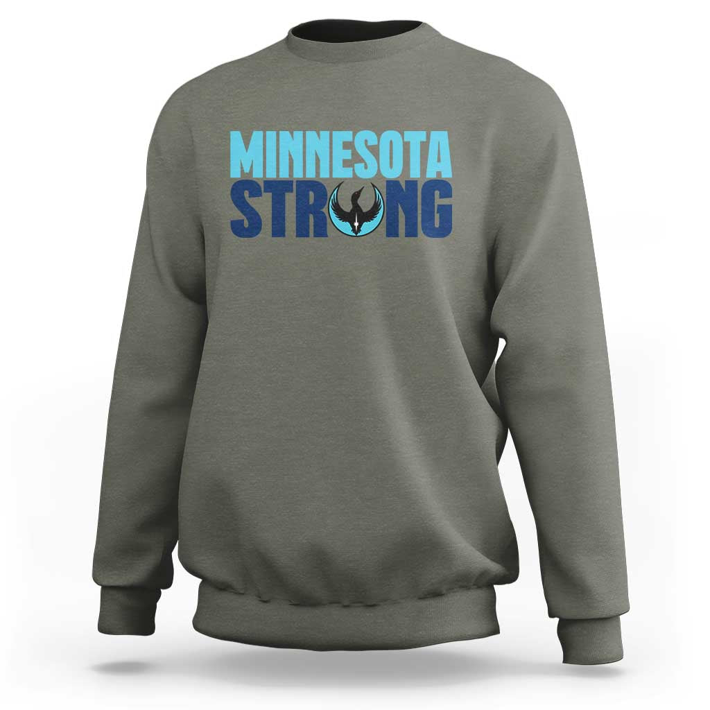 MN State Bird Loon Sweatshirt Minnesota Strong Pride