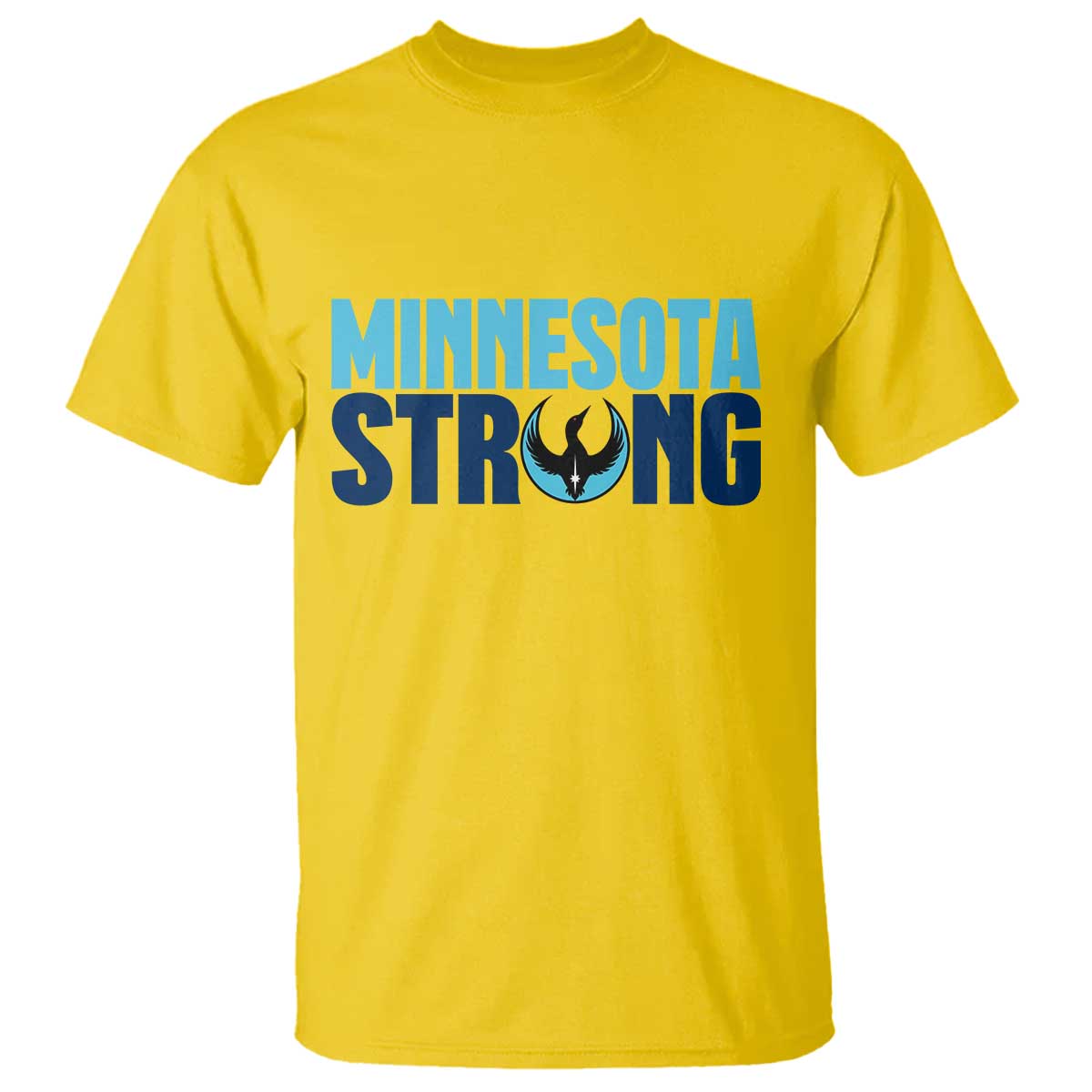 MN State Bird Loon T Shirt Minnesota Strong Pride