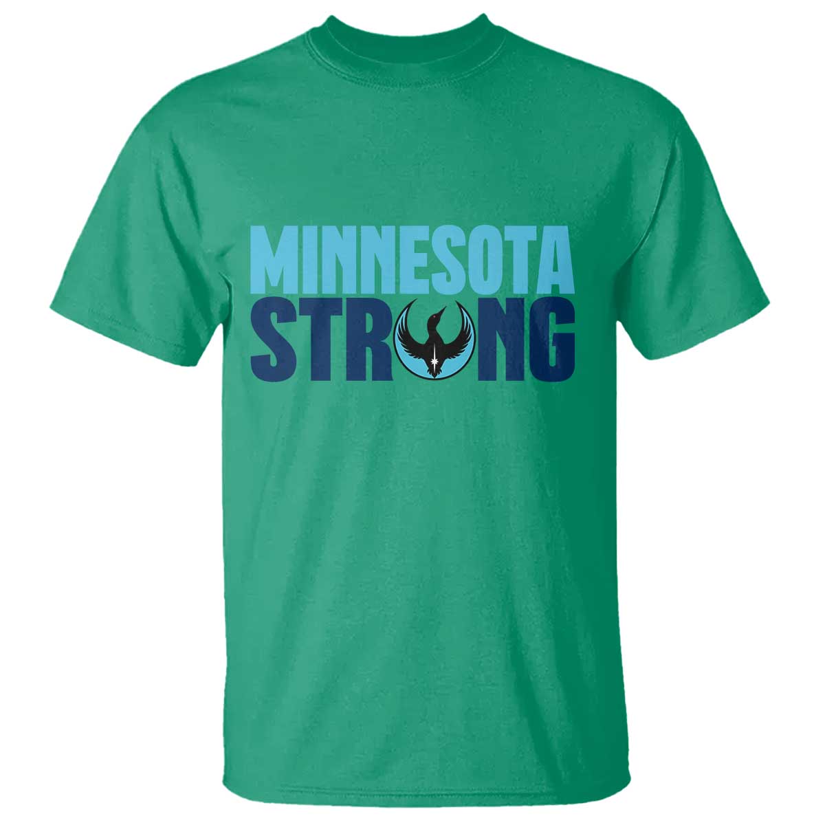 MN State Bird Loon T Shirt Minnesota Strong Pride