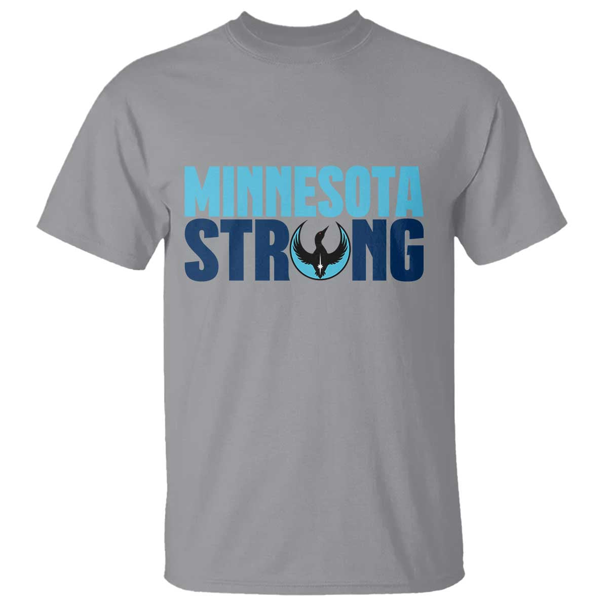 MN State Bird Loon T Shirt Minnesota Strong Pride