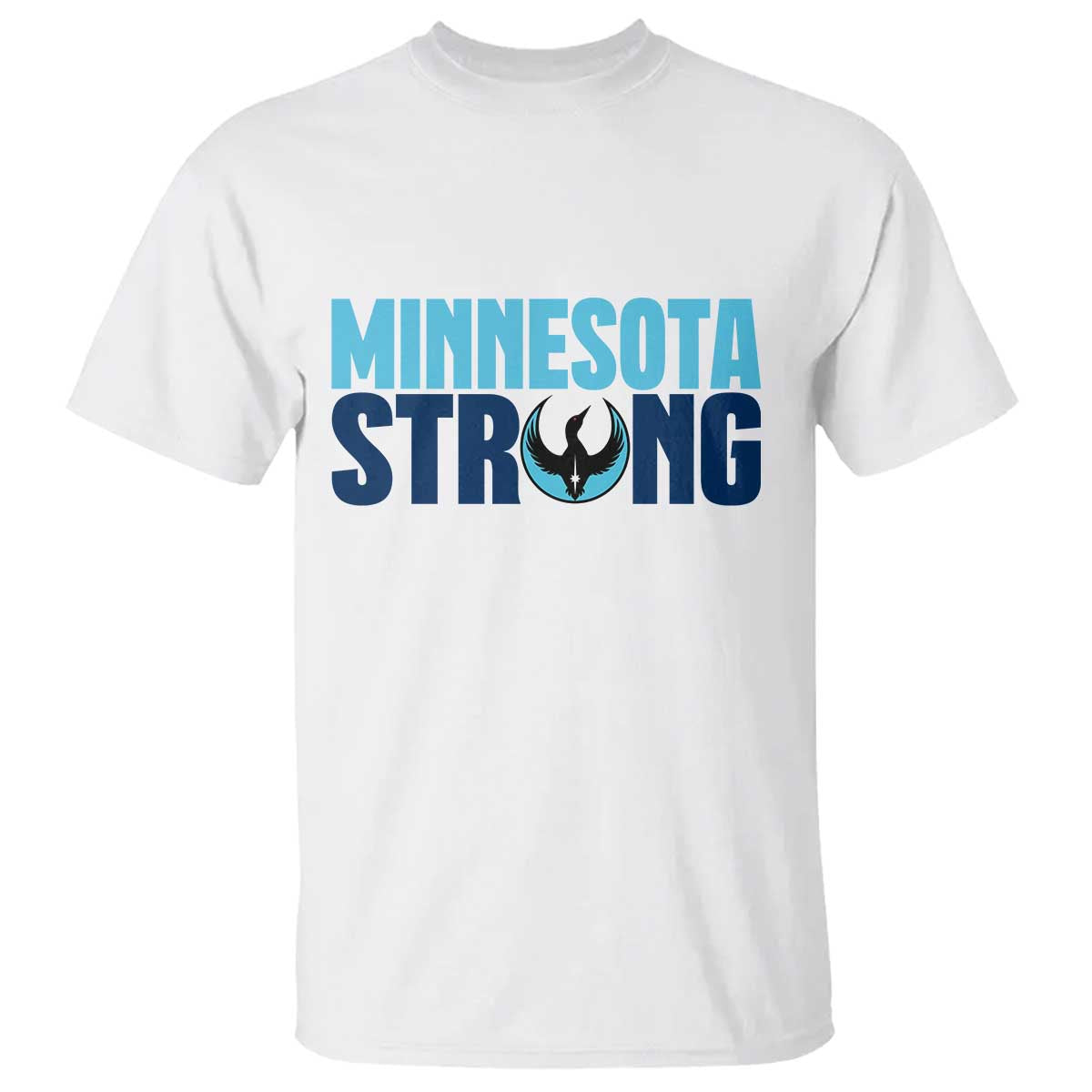 MN State Bird Loon T Shirt Minnesota Strong Pride