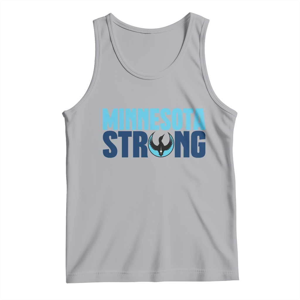 MN State Bird Loon Tank Top Minnesota Strong Pride