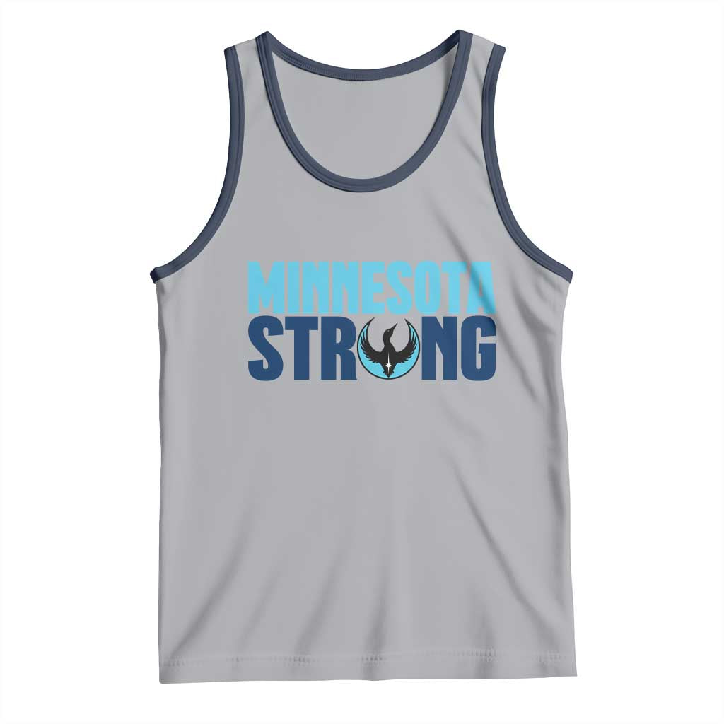 MN State Bird Loon Tank Top Minnesota Strong Pride