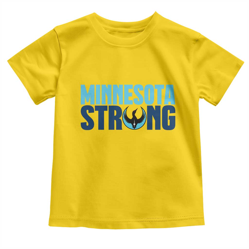 MN State Bird Loon Toddler T Shirt Minnesota Strong Pride