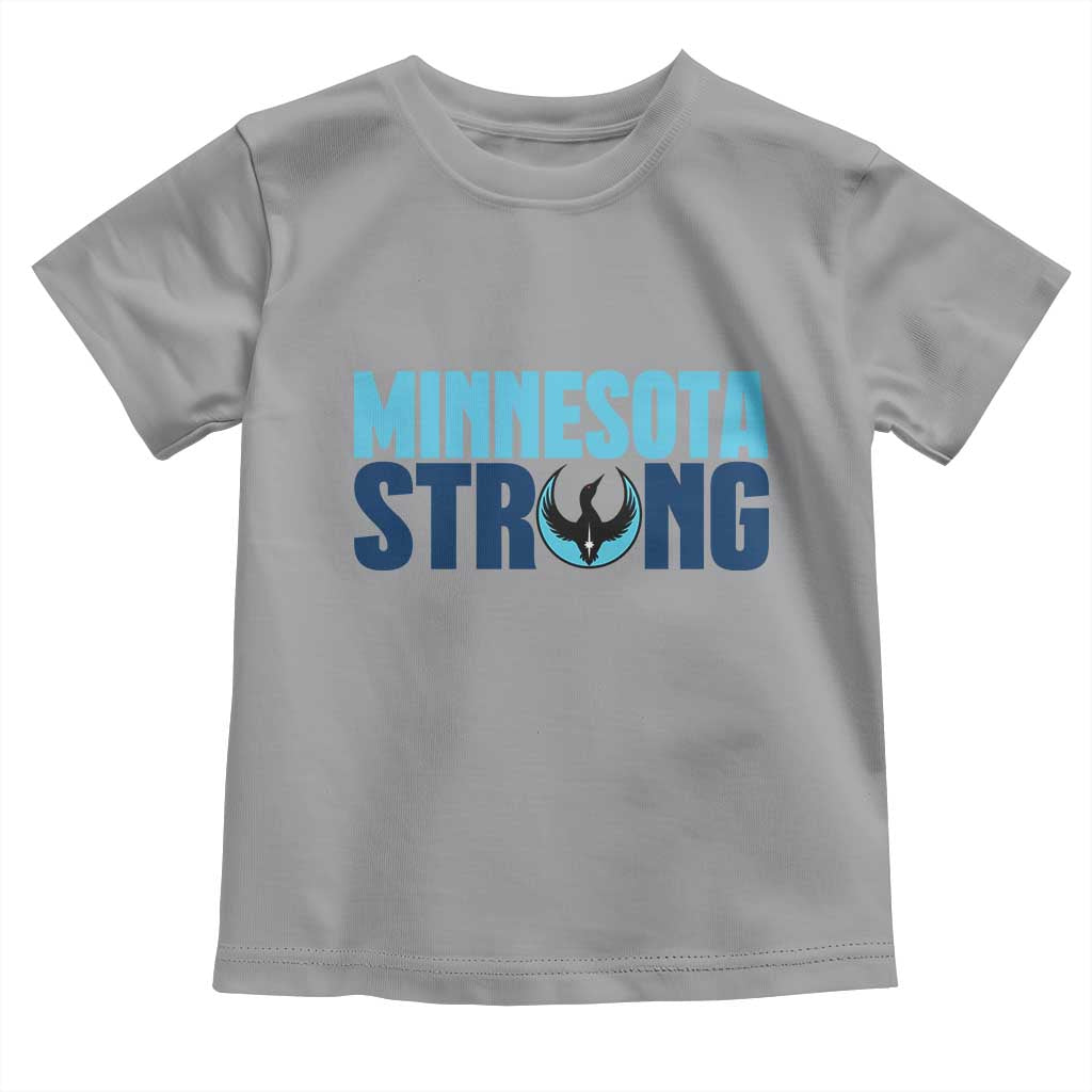 MN State Bird Loon Toddler T Shirt Minnesota Strong Pride