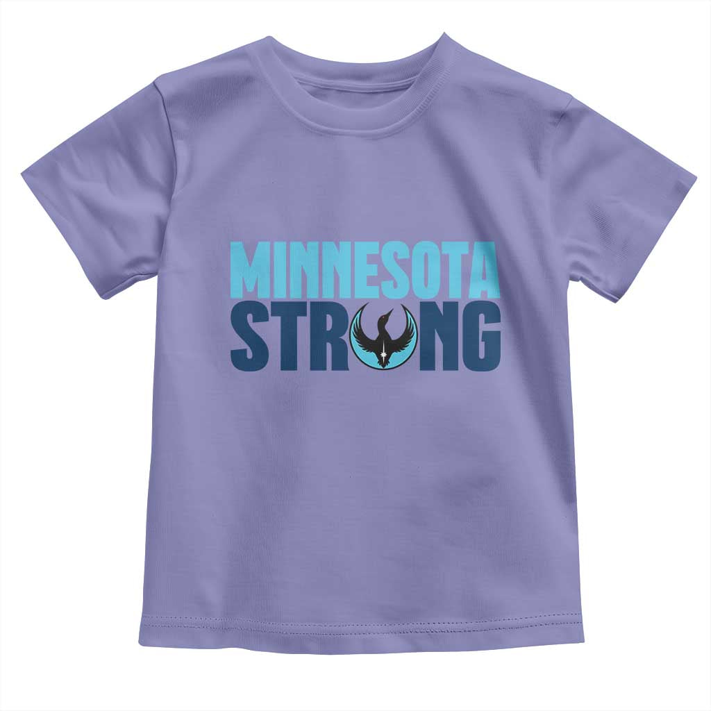 MN State Bird Loon Toddler T Shirt Minnesota Strong Pride