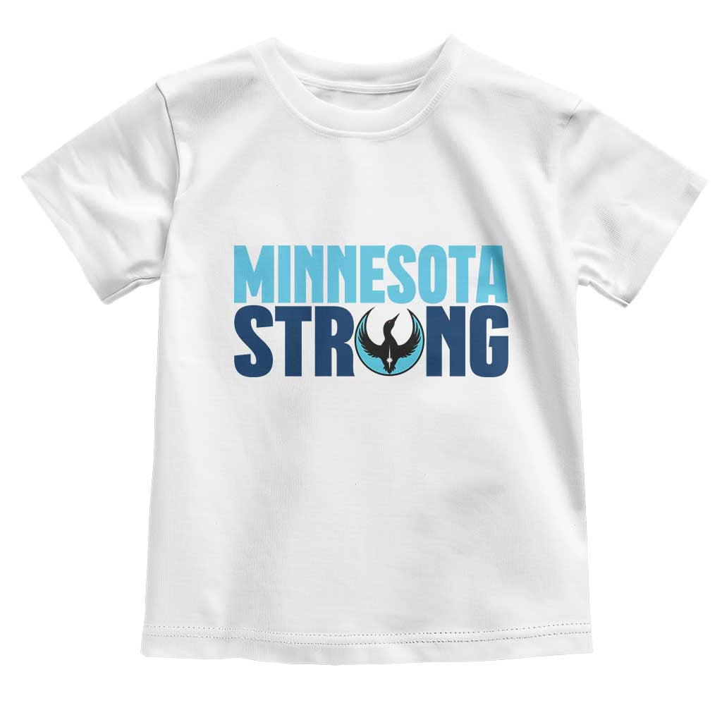 MN State Bird Loon Toddler T Shirt Minnesota Strong Pride