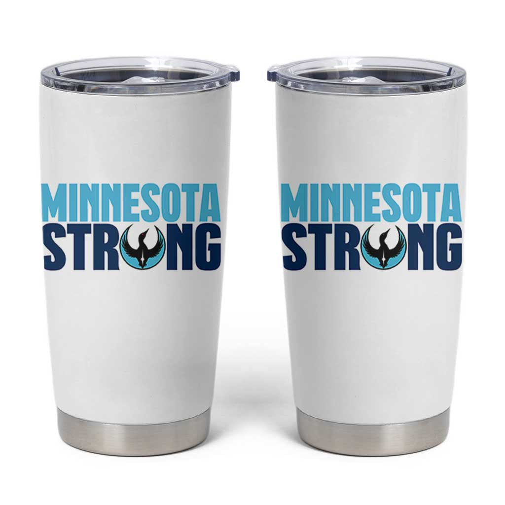 MN State Bird Loon Tumbler Cup Minnesota Strong Pride