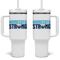 MN State Bird Loon Tumbler With Handle Minnesota Strong Pride