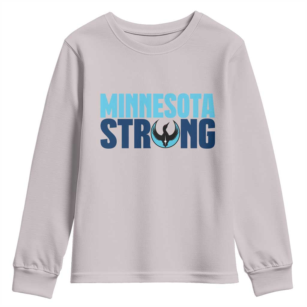 MN State Bird Loon Youth Sweatshirt Minnesota Strong Pride