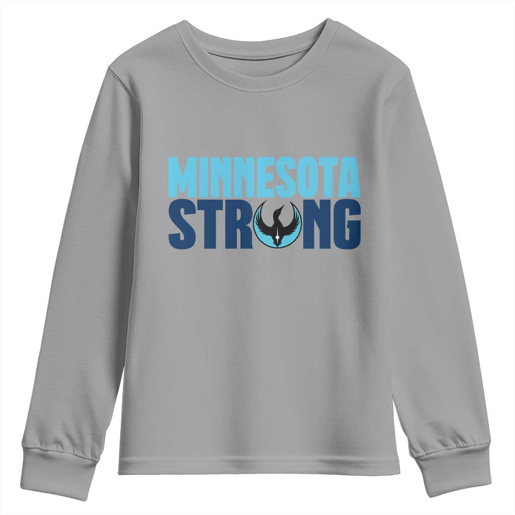 MN State Bird Loon Youth Sweatshirt Minnesota Strong Pride