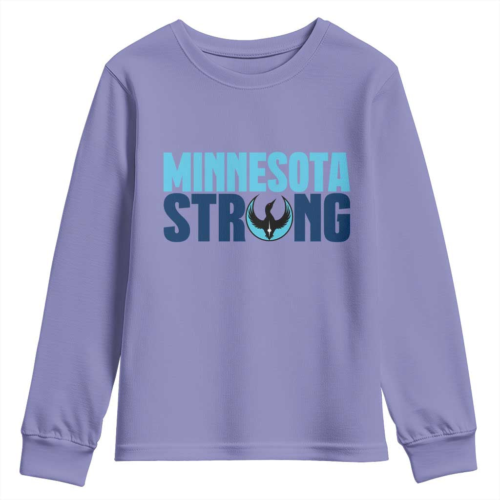 MN State Bird Loon Youth Sweatshirt Minnesota Strong Pride