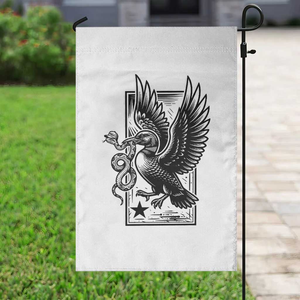 Rebel Loon Takes Down The Snake Garden Flag Support MN Anti Ice Movement